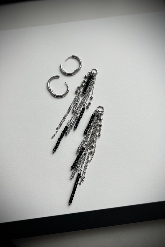 Hoops auskarų PAKABUKAI 2