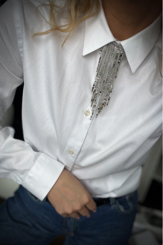 Marškinių Segė - žiogelis "Stiklo varvekliai" 2