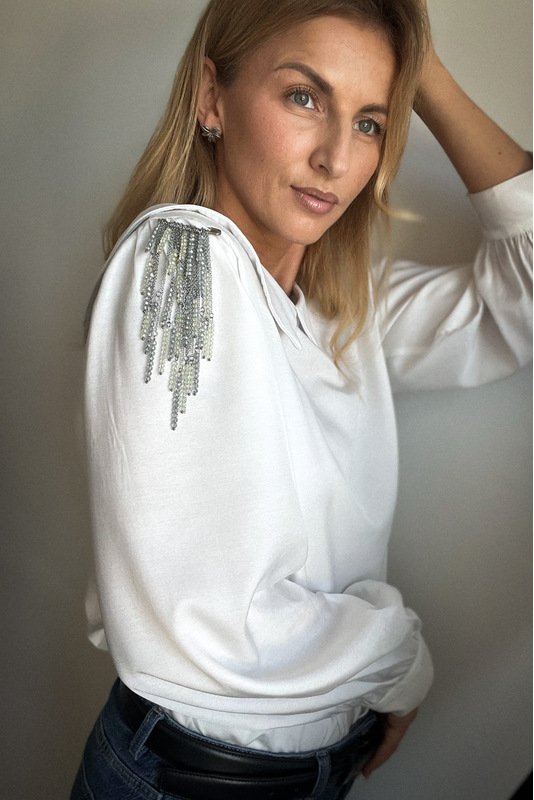 Marškinių Segė - žiogelis "Stiklo varvekliai"