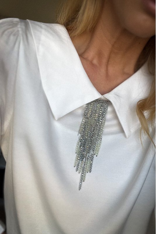 Marškinių Segė - žiogelis "Stiklo varvekliai" 2