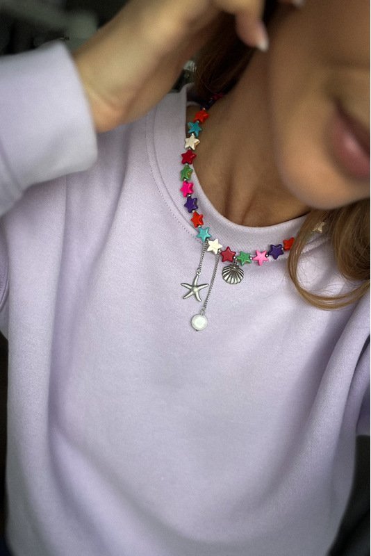 Spalvoto Hovlito žvaigždučių vėrinys 1