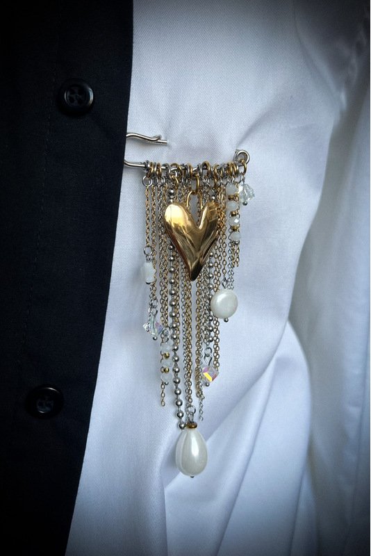 Segė - žiogelis "Perlo lašas ir Širdis" 1