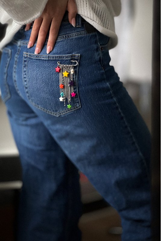 Segė - žiogelis "Spalvotos žvaigždutės"