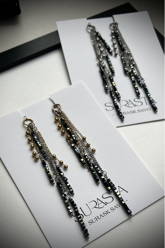 Hoops auskarų PAKABUKAI