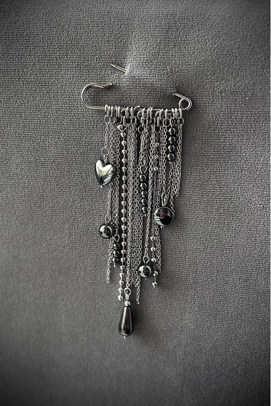 Segė - žiogelis "Hematito širdelė"