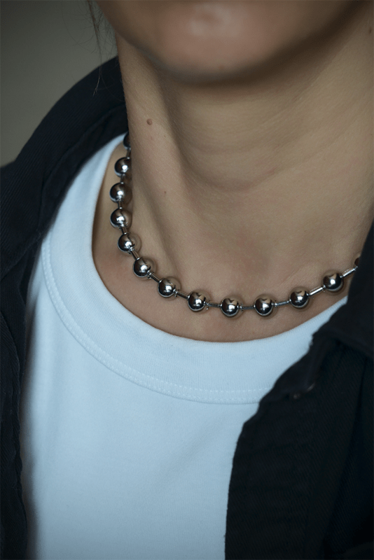 Nerūdijančio plieno "BURBULAI" (10mm) grandinėlė 2