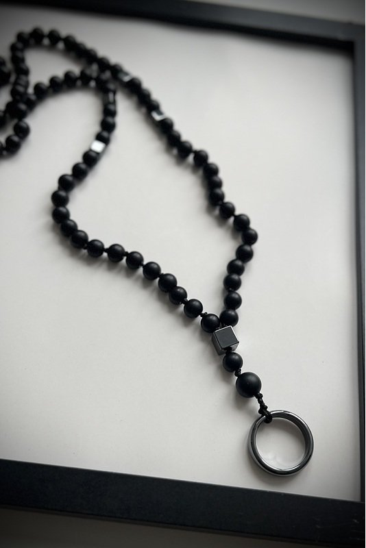 UNISEX Šungito vėrinys UNISEX Šungito vėrinys