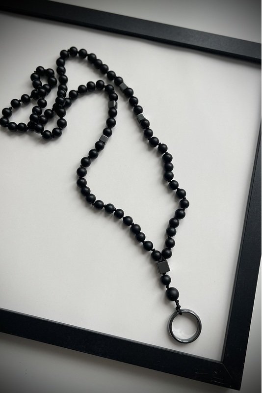 UNISEX Šungito vėrinys 2 UNISEX Šungito vėrinys 2