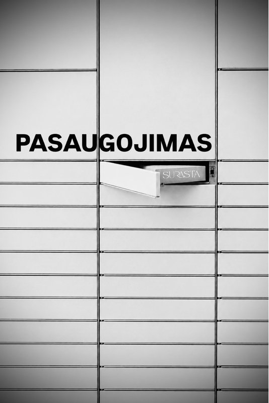 Užsakymo PASAUGOJIMAS paštomate (Baltijos g. 58, Kaunas)