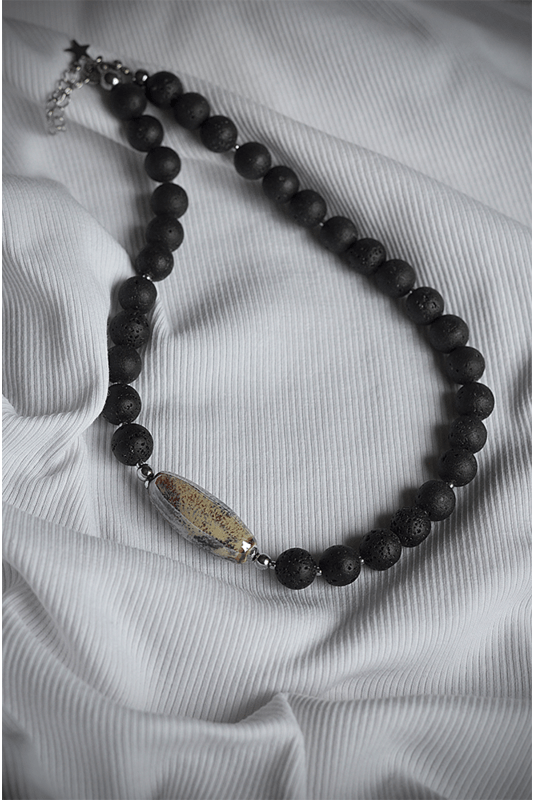 Lavos vėrinys su keramikos akcentine detale 4