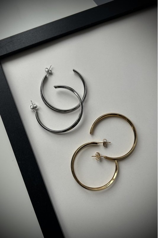 Nerūdijančio plieno auskarai "Rinkės" 3